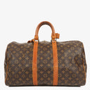 Louis Vuitton Keepall 45 Monogram Canvas Travel Bag