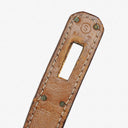 Hermes Vintage Kelly 35 Sellier In Vache Naturelle With Gold Hardware