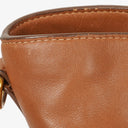 Prada Brown Leather Convertible Tote Bag