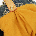 Louis Vuitton Limited Edition Blue Denim Mini Pleaty Raye Monogram Bag