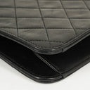 Chanel Medium Classic Single Flap Bag Black Quilted Lambskin With 24K Gold-Plated Hardware