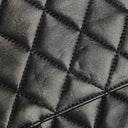 Chanel Medium Classic Single Flap Bag Black Quilted Lambskin With 24K Gold-Plated Hardware