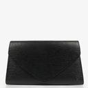 Louis Vuitton Arts-Deco Black EPI Leather Clutch Bag