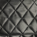 Chanel Medium Classic Single Flap Bag Black Quilted Lambskin With 24K Gold-Plated Hardware