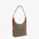 Gucci GG Red/Beige Shoulder Hobo Bag