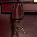 Hermès Kelly 28 Sellier Rouge H Box Calf With Gold Hardware
