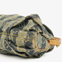 Louis Vuitton Limited Edition Blue Denim Mini Pleaty Raye Monogram Bag