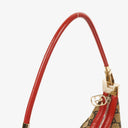Gucci GG Red/Beige Shoulder Hobo Bag