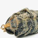 Louis Vuitton Limited Edition Blue Denim Mini Pleaty Raye Monogram Bag