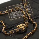 Chanel Medium Classic Single Flap Bag Black Quilted Lambskin With 24K Gold-Plated Hardware
