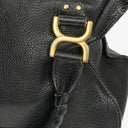 Chloe Marcie Leather Top Handle Shoulder Bag