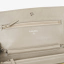 Chanel Wallet On Chain Bag Patent Leather Silver-Tone Hardware