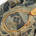 Louis Vuitton Limited Edition Blue Denim Mini Pleaty Raye Monogram Bag