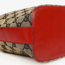Gucci GG Red/Beige Shoulder Hobo Bag
