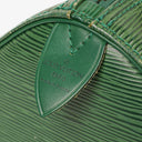Louis Vuitton Speedy 30 Green EPI Leather Handbag