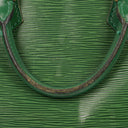 Louis Vuitton Speedy 30 Green EPI Leather Handbag
