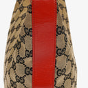 Gucci GG Red/Beige Shoulder Hobo Bag