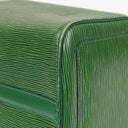 Louis Vuitton Speedy 30 Green EPI Leather Handbag