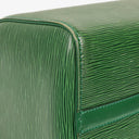 Louis Vuitton Speedy 30 Green EPI Leather Handbag