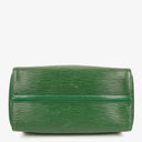 Louis Vuitton Speedy 30 Green EPI Leather Handbag