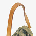 Louis Vuitton Limited Edition Blue Denim Mini Pleaty Raye Monogram Bag