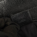 Gucci Studded GG Logo Black Leather Tote Bag
