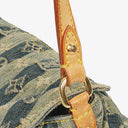 Louis Vuitton Limited Edition Blue Denim Mini Pleaty Raye Monogram Bag