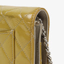 Chanel Wallet On Chain Bag Patent Leather Silver-Tone Hardware