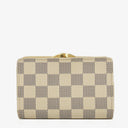 Louis Vuitton Port Feuille Vienoise Damier Azur Canvas French Purse Wallet