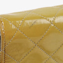 Chanel Wallet On Chain Bag Patent Leather Silver-Tone Hardware