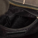 Chanel Boston bag in chocolate-stitched canvas, brown
