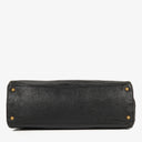 Gucci Studded GG Logo Black Leather Tote Bag