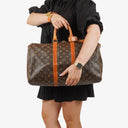 Louis Vuitton Keepall 45 Monogram Canvas Travel Bag