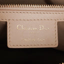 Christian Dior Pale Pink Shopping Tote Cannage Quilted Leather Bag