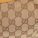 Gucci GG Canvas And Leather Shoulder Hobo Bag