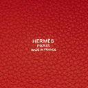 Hermès Picotin 26 GM Orange Clemence Leather Lock MM Bucket Bag