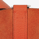 Hermès Picotin 26 GM Orange Clemence Leather Lock MM Bucket Bag