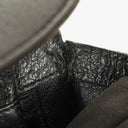 Gucci Bamboo Top Handle Black Leather Bag