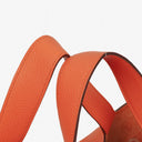 Hermès Picotin 26 GM Orange Clemence Leather Lock MM Bucket Bag