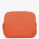 Hermès Picotin 26 GM Orange Clemence Leather Lock MM Bucket Bag