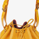 Louis Vuitton Petit Noe Yellow EPI Leather Shoulder Bag