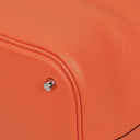 Hermès Picotin 26 GM Orange Clemence Leather Lock MM Bucket Bag
