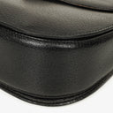 Gucci Bamboo Top Handle Black Leather Bag