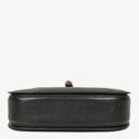 Gucci Bamboo Top Handle Black Leather Bag