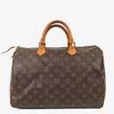Louis Vuitton Speedy 35 Monogram Canvas Handbag