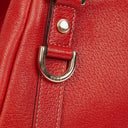 Gucci Abbey Red Leather Tote Bag