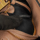 Miu Miu Madras Goatskin Cammeo Tote Bag