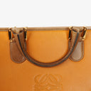Loewe Brown Leather Anagram Breifcase