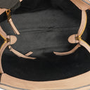 Miu Miu Madras Goatskin Cammeo Tote Bag