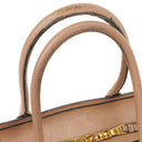 Miu Miu Madras Goatskin Cammeo Tote Bag